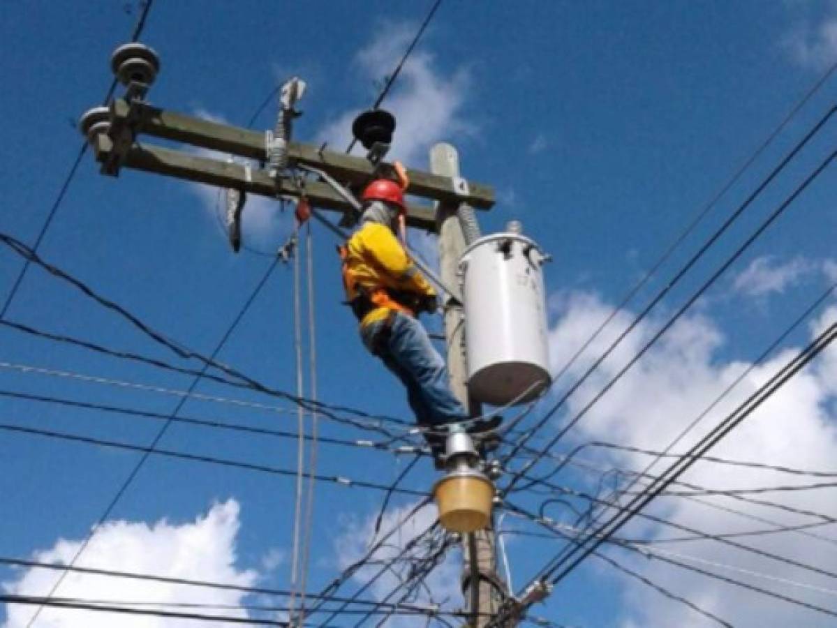 Listado de sectores que no tendrán energía eléctrica este jueves en Honduras