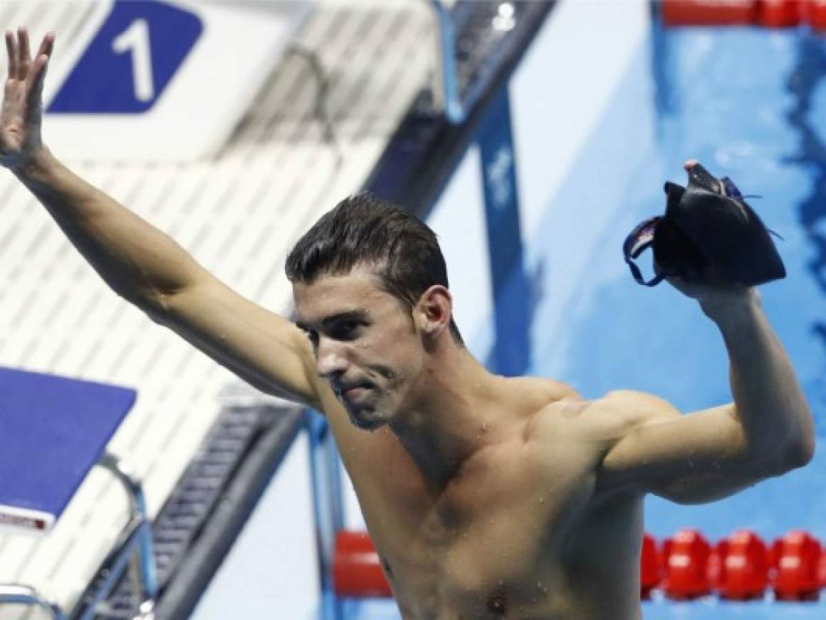 Phelps tetracampeón en 200m combinados de Rio-2016 y suma 22 oros olímpicos