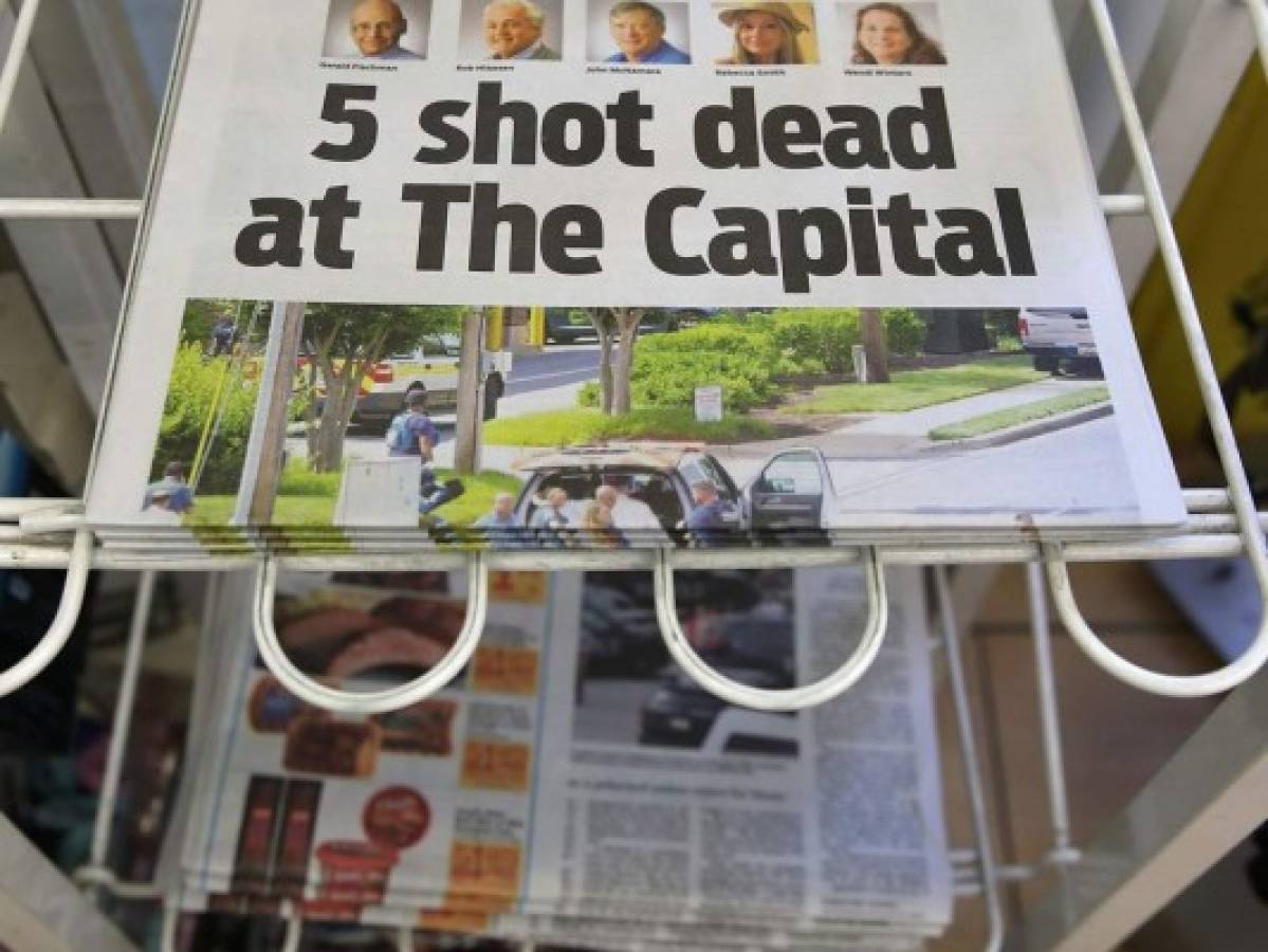 Capital Gazette: Diario que sufrió un tiroteo en Estados Unidos cubre su propia tragedia