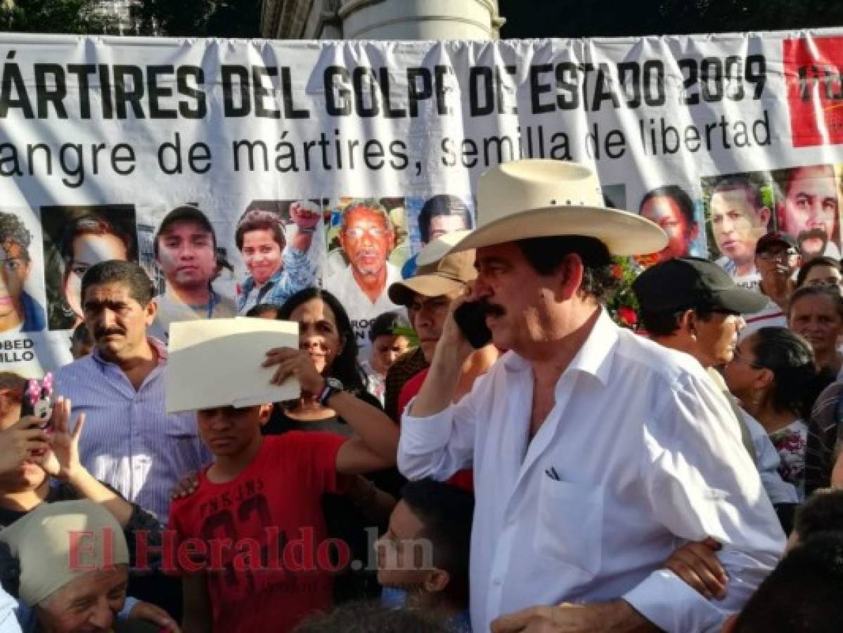 Libre conmemora los 10 años del golpe de Estado en Honduras  