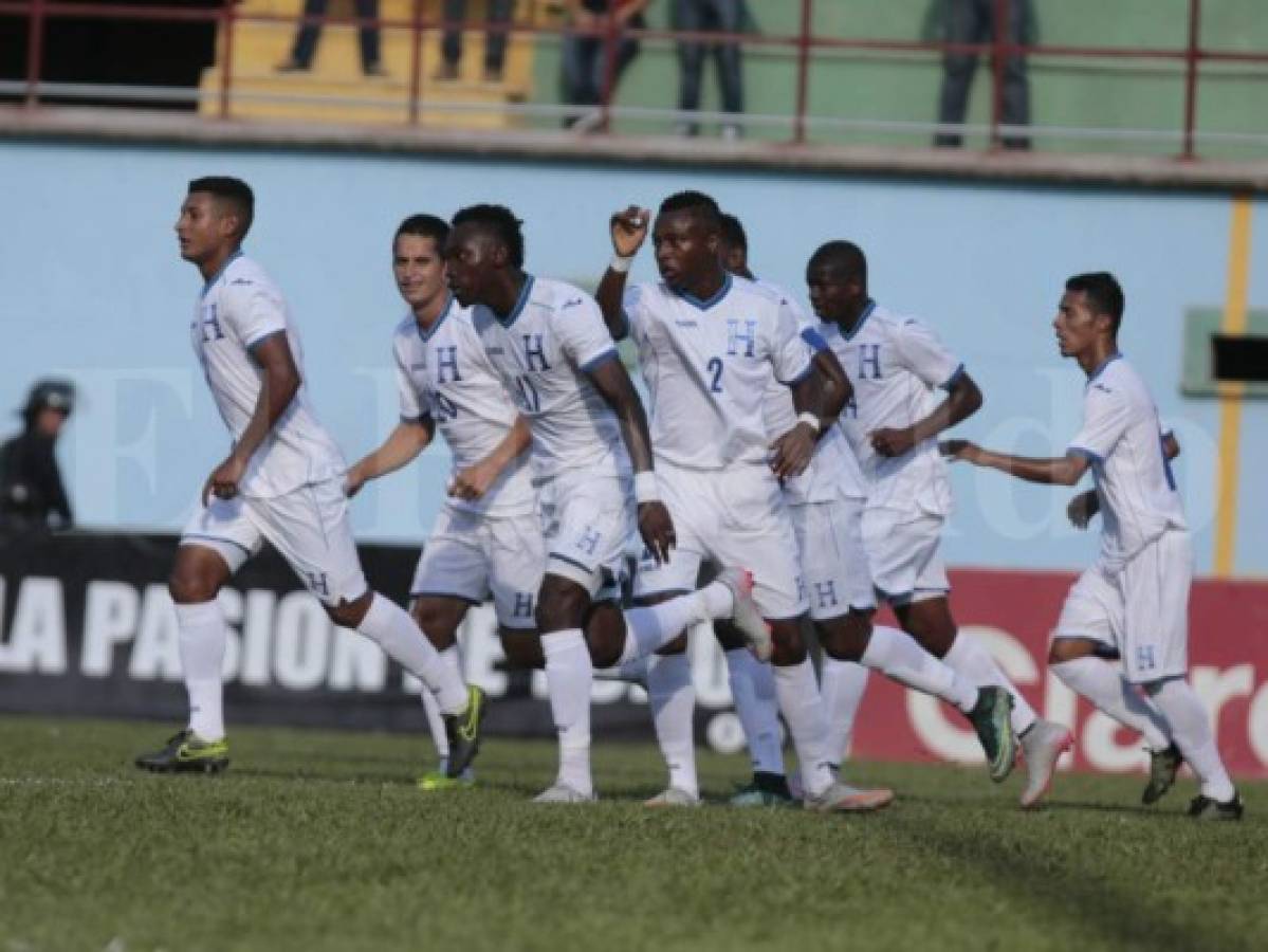 Honduras venció ajustadamente 2-0 a Cuba en el cierre de un 2015 de nubes negras