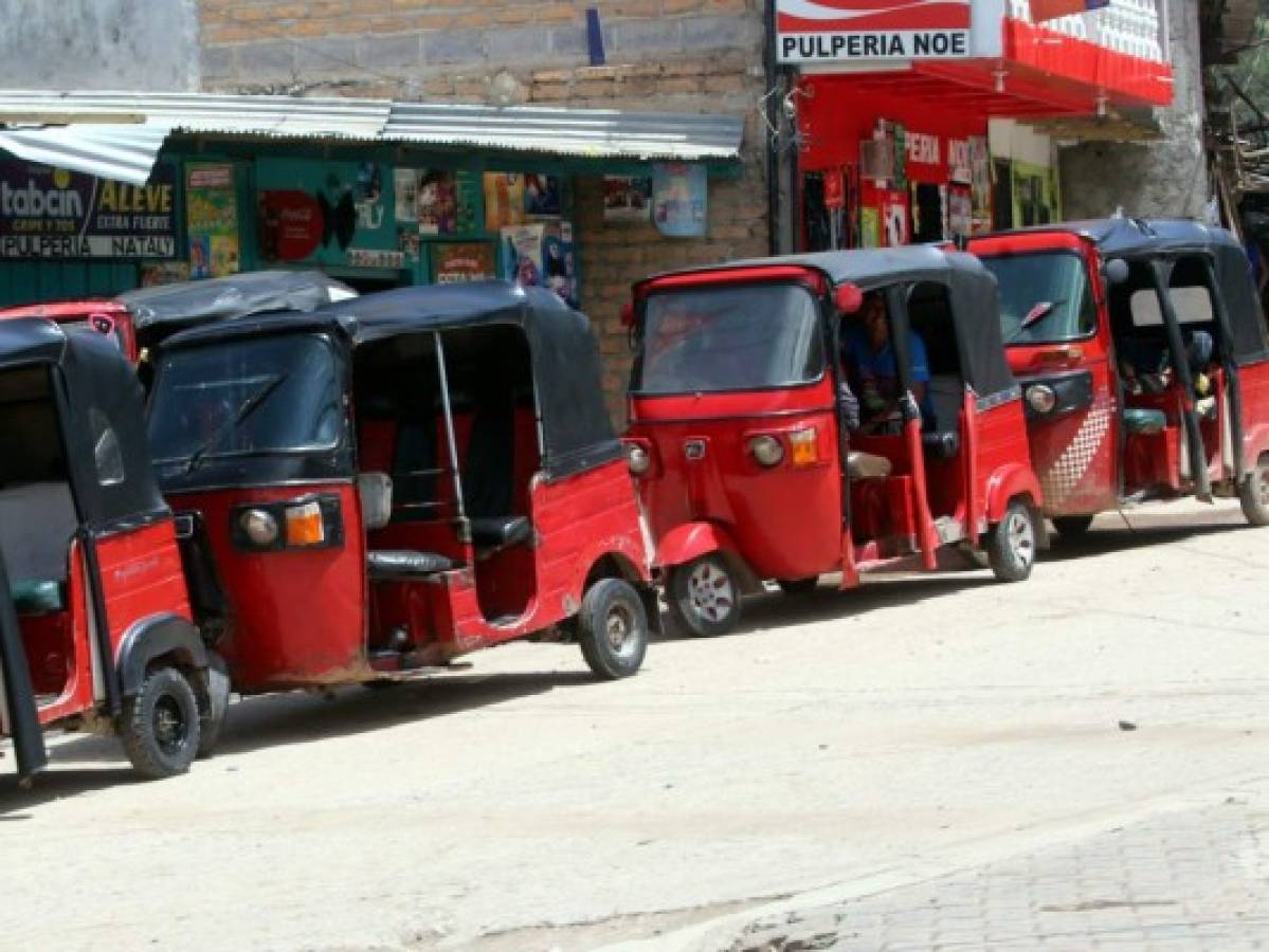 Delimitarán las áreas de operación de las mototaxis en la capital de Honduras