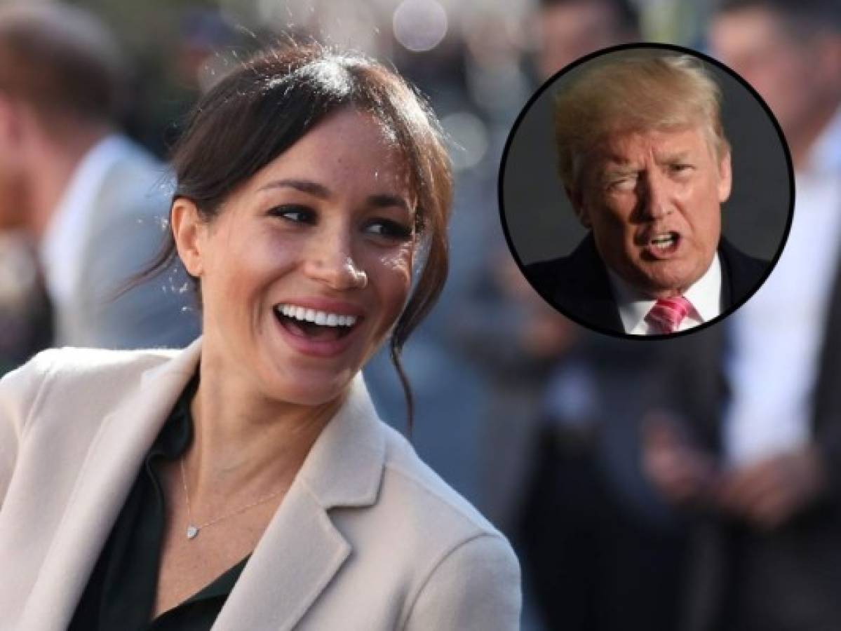 Meghan Markle jamás estrecharía la mano de Trump, según una revista