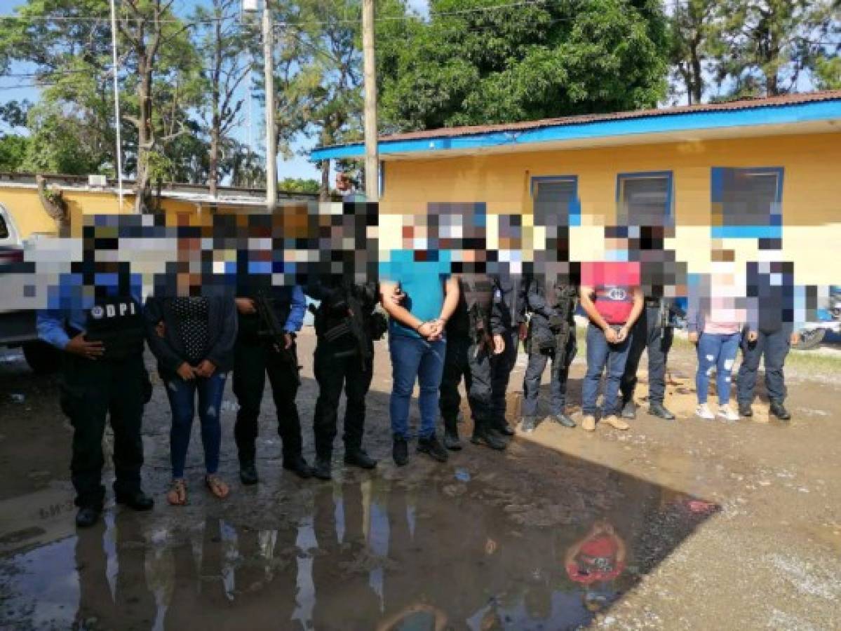 Con chalecos antibalas y armas de grueso calibre caen cuatro personas en La Ceiba