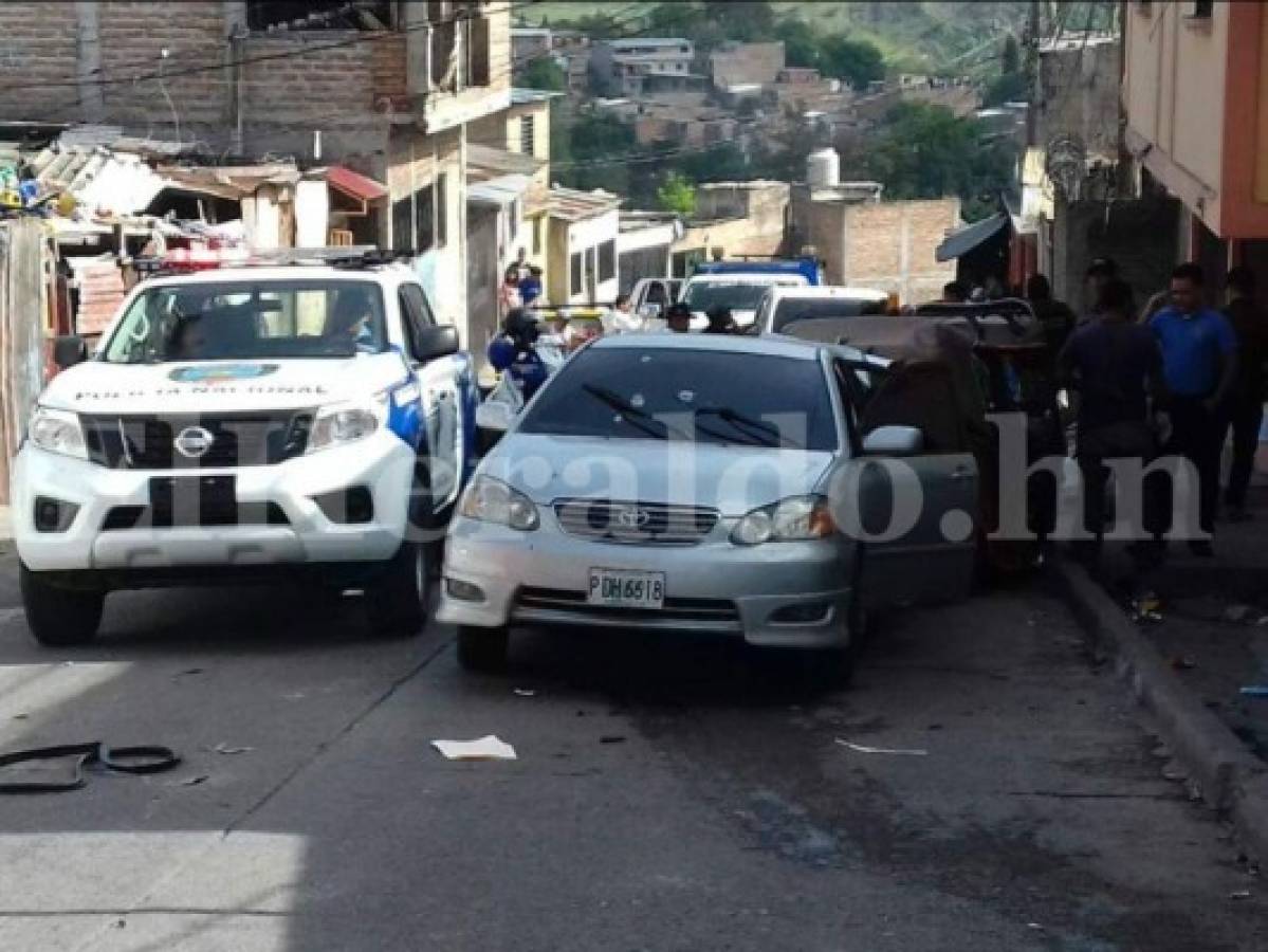 Honduras: Persecución policial termina en tiroteo en la colonia 14 de marzo en la capital