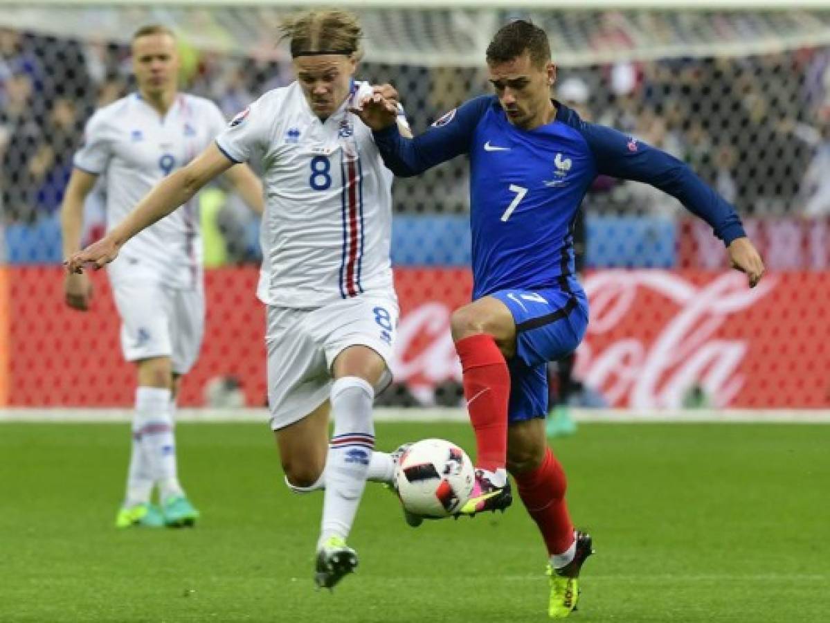 Francia clasifica a semifinales ante Alemania, goleando a la simpática Islandia