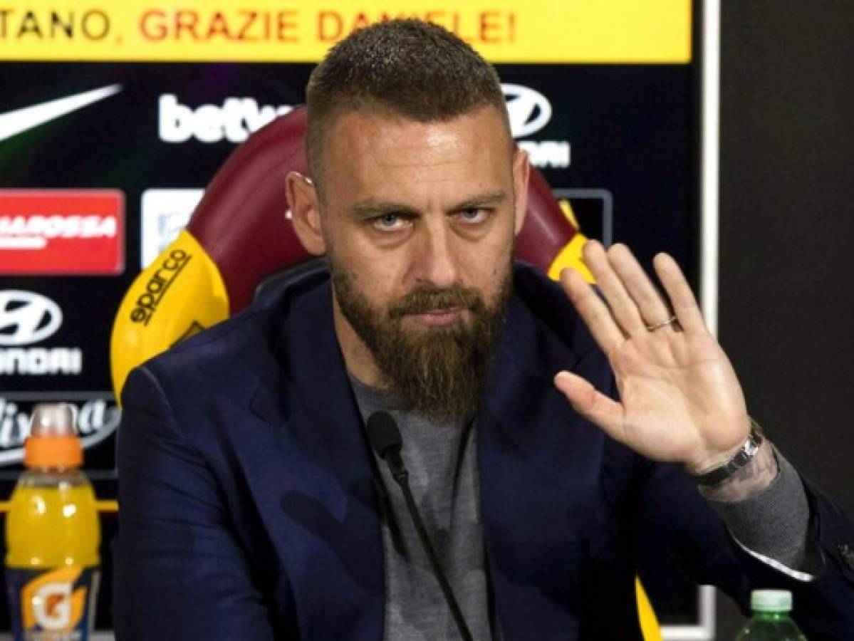 Daniele De Rossi deja la Roma tras 18 años