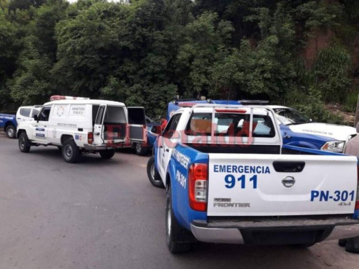 Con rótulo hallan cadáver en un puente de la colonia Los Llanos de la capital