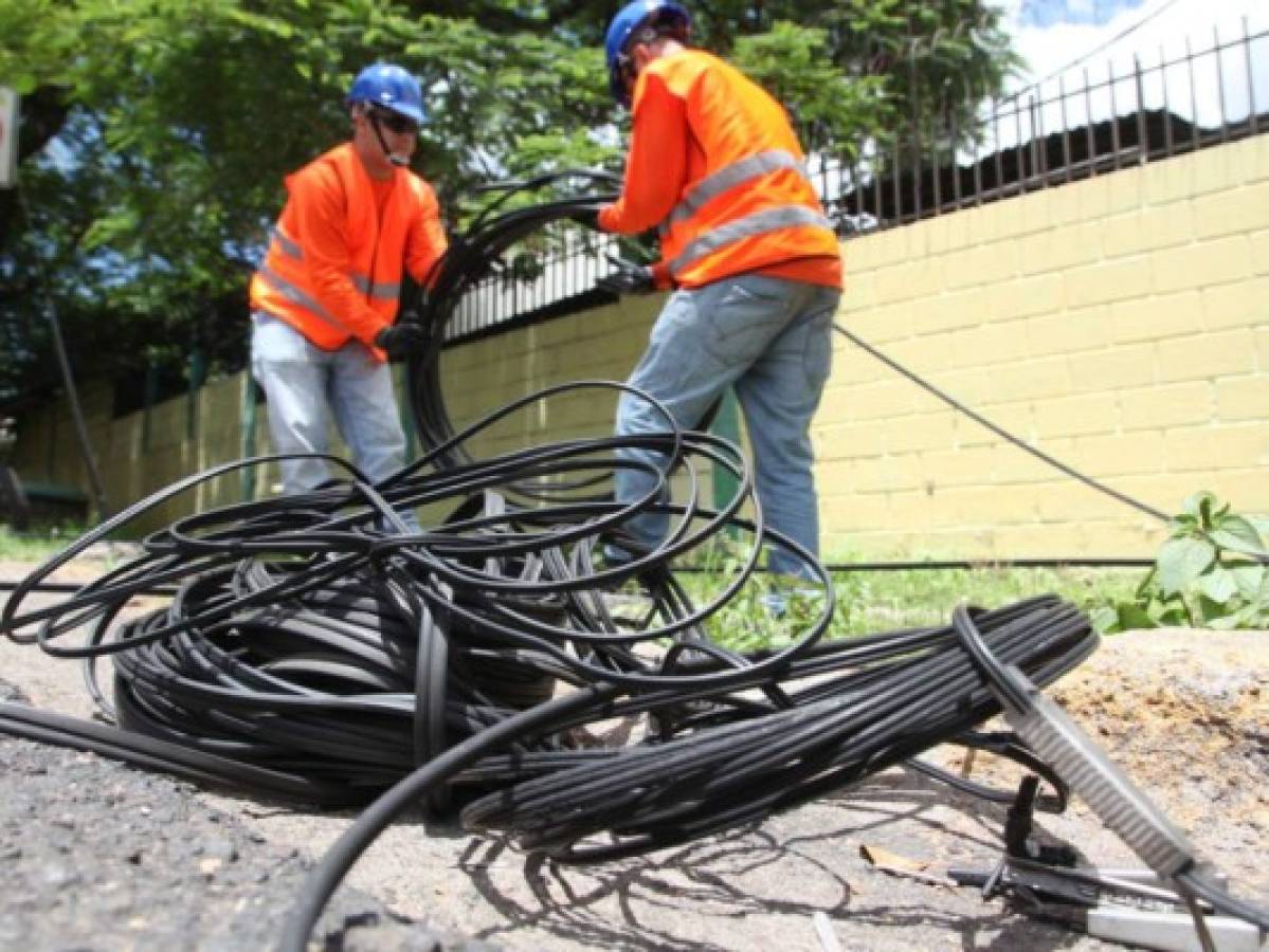 Retirarán 54 toneladas de cables sin utilidad en el Distrito Central