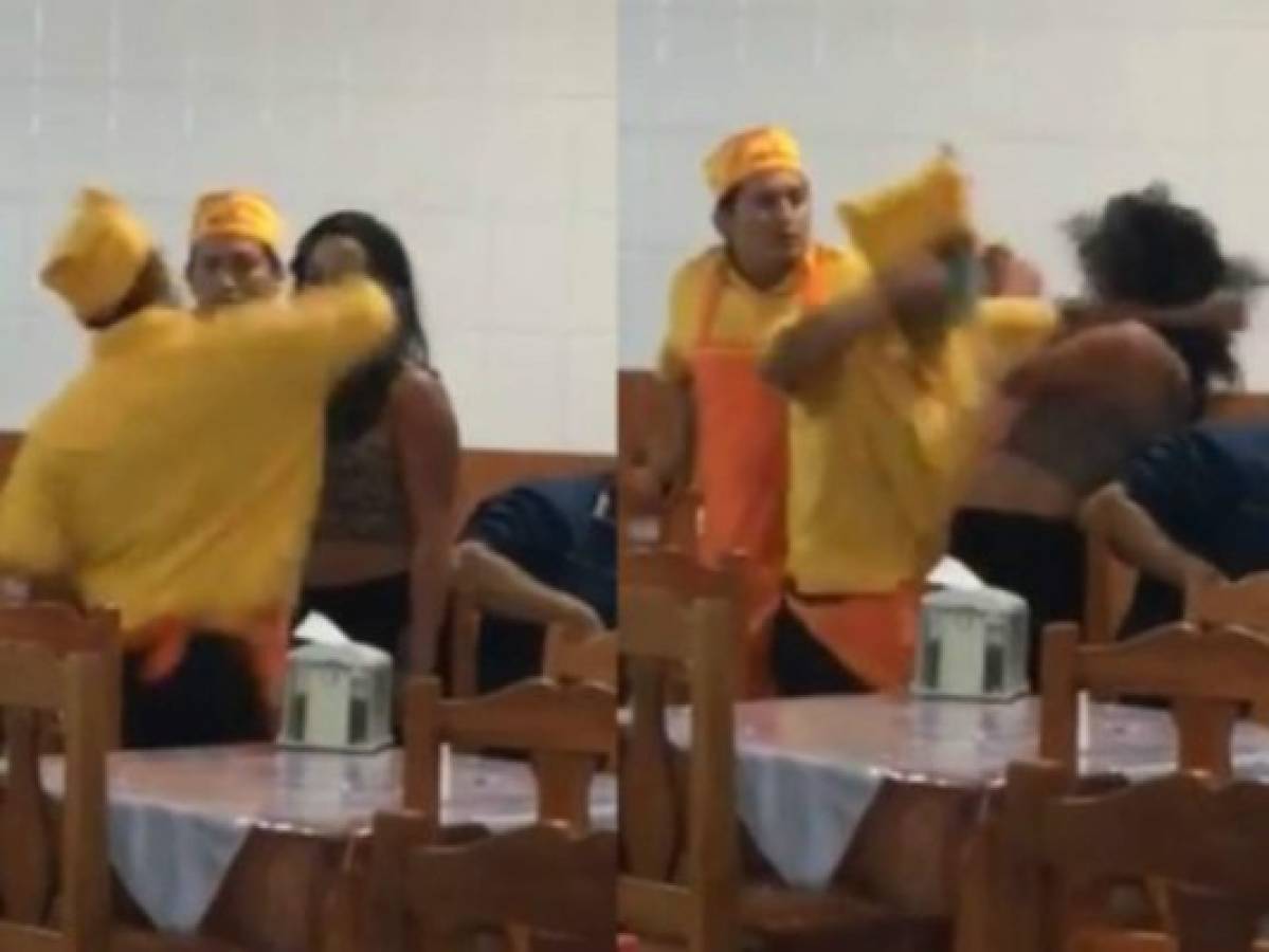 Violento ataque contra una mujer en una taquería mexicana