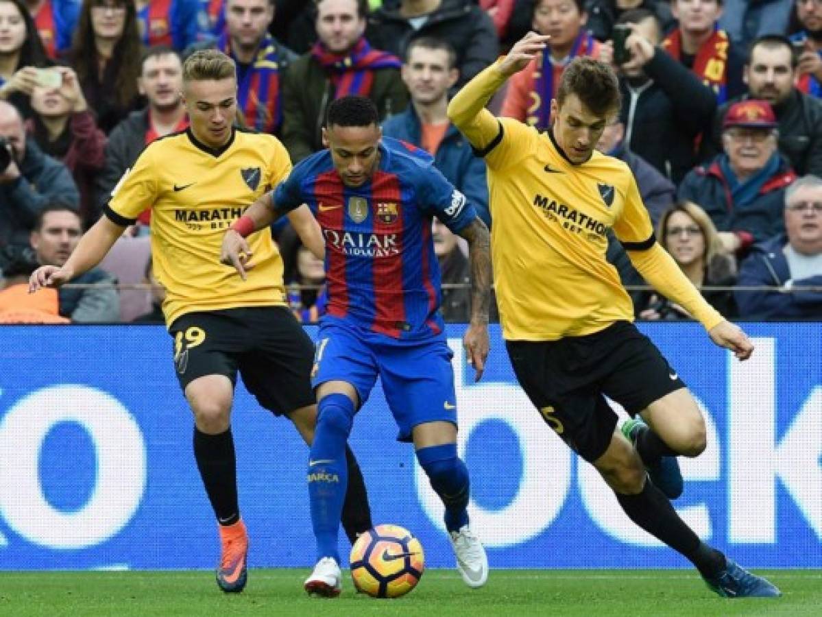 Sin Suárez ni Messi, Barcelona empata sin goles ante Málaga