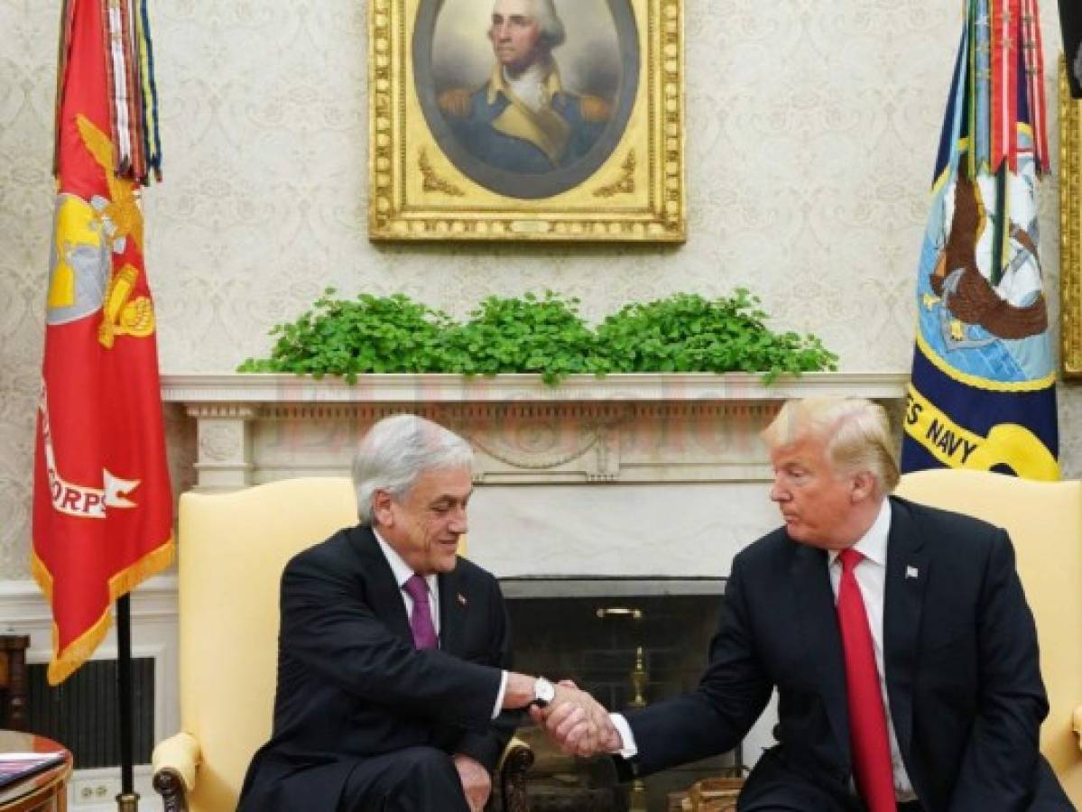 Donald Trump habla con Sebastián Piñera sobre 'hacerse cargo de Venezuela”