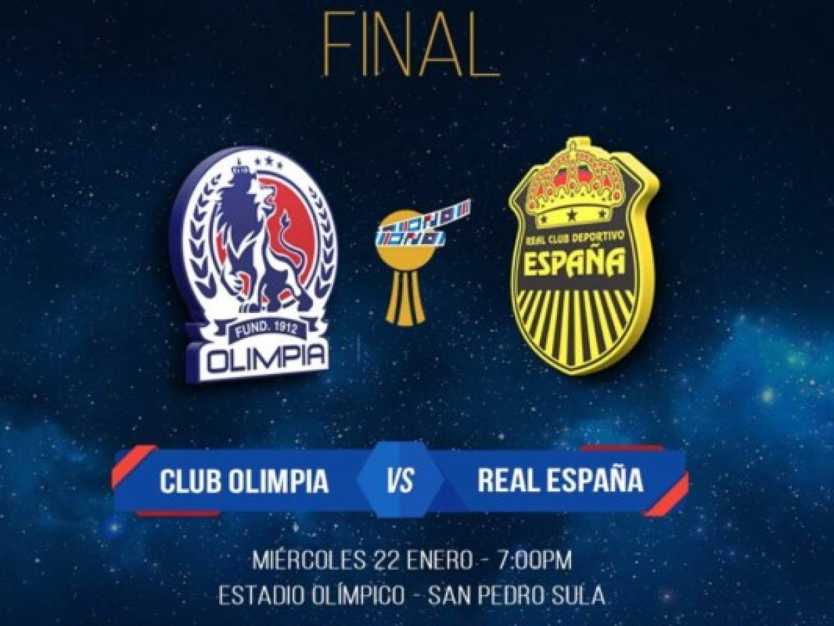 Copa Premier: Precios de entrada para la gran final Olimpia vs Real España