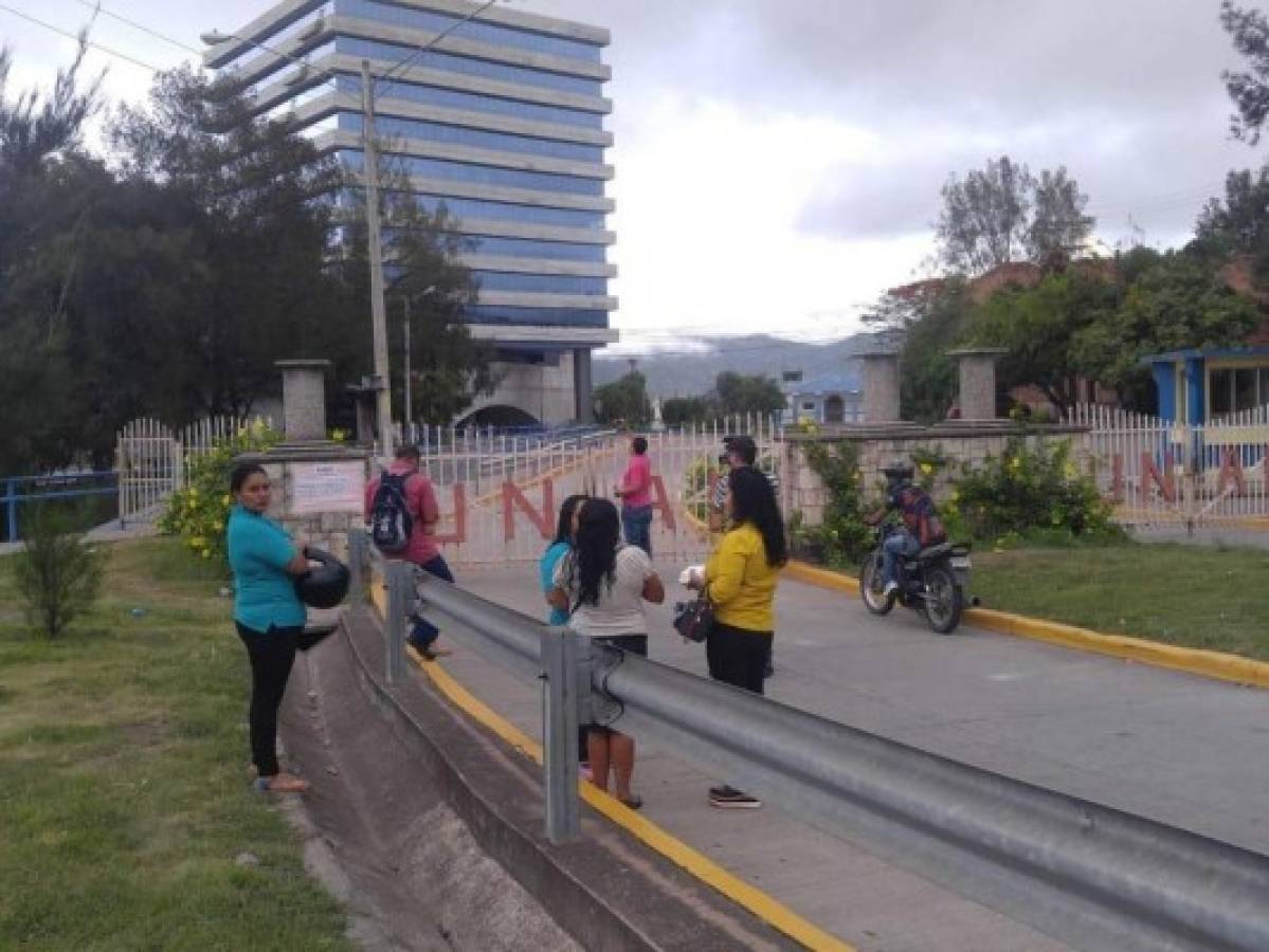 Tomadas las instalaciones de Ciudad Universitaria y UNAH-VS; no hay clases