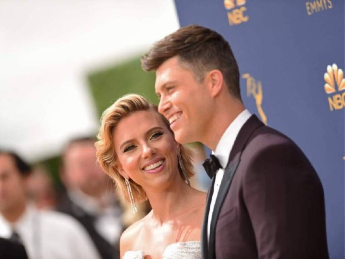 Scarlett Johansson y Colin Jost se convierten en padres