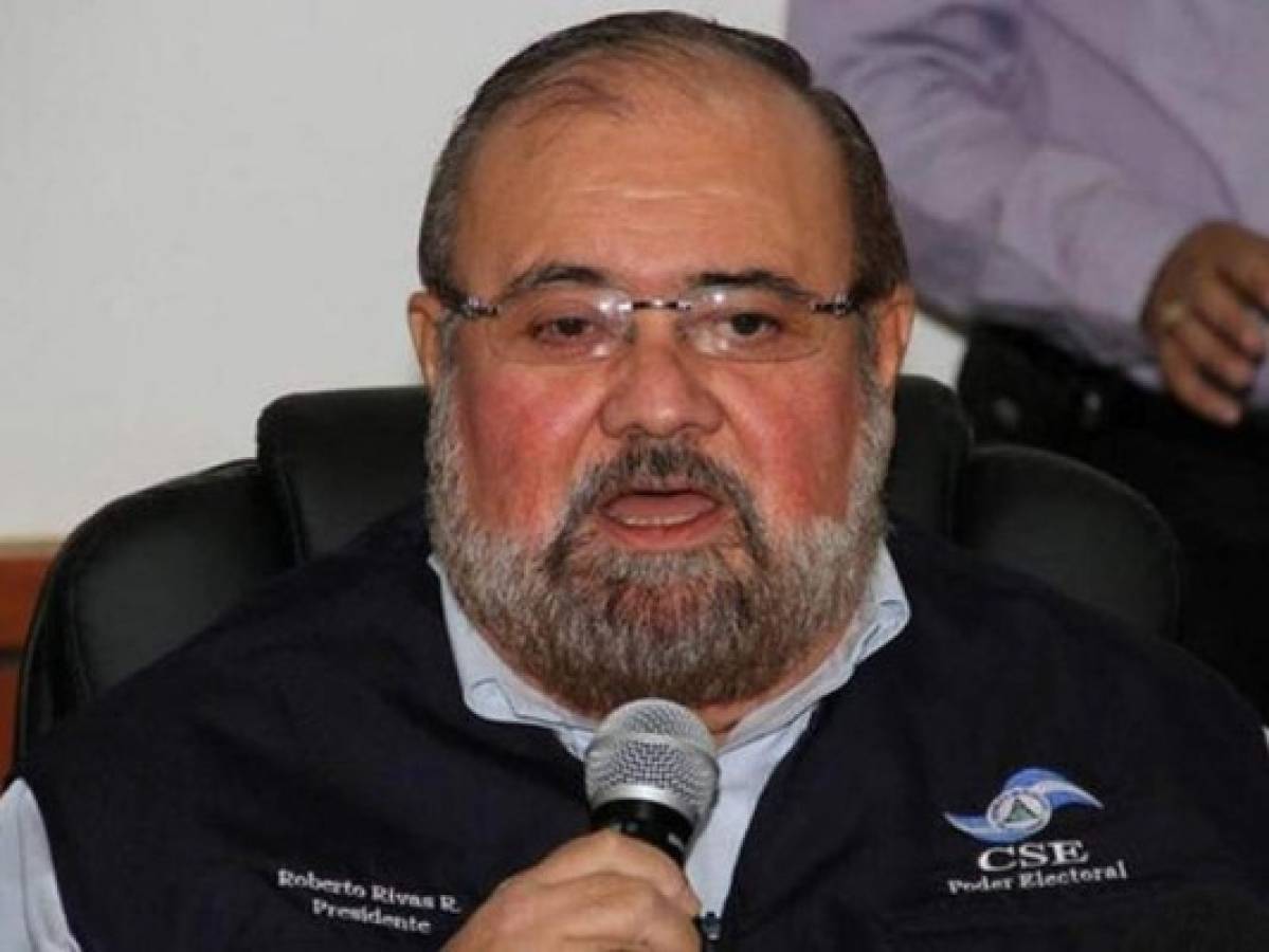 Renuncia el presidente del Consejo Supremo Electoral de Nicaragua