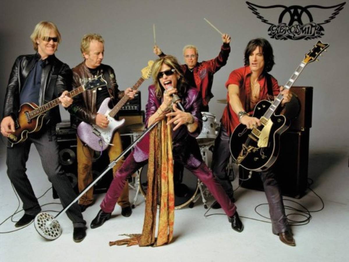 Aerosmith. La banda de Steven Tyler entró al Salón de la Fama del Rock and Roll en 2011.