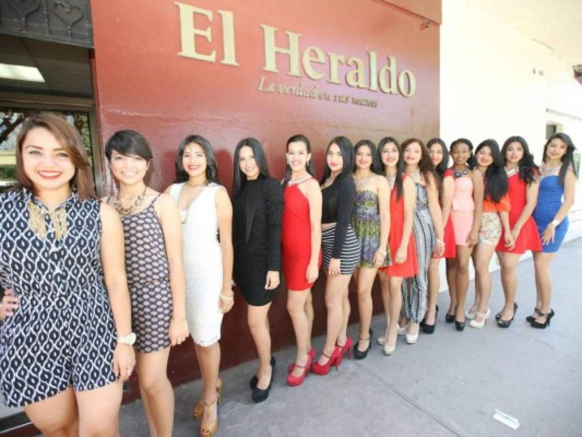 Una de estas hermosas hondureñas será la nueva 'Chica del Central”