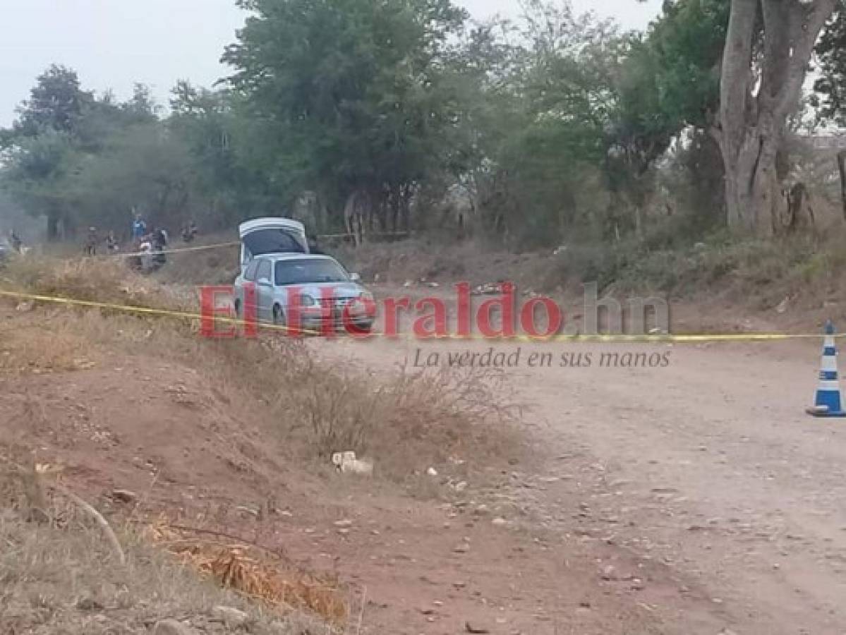 En el interior de un vehículo hallan muertos a dos hombres en Comayagua