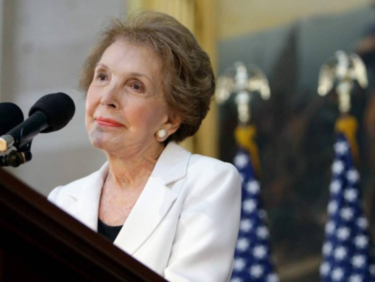 Muere la ex primera dama de EEUU Nancy Reagan