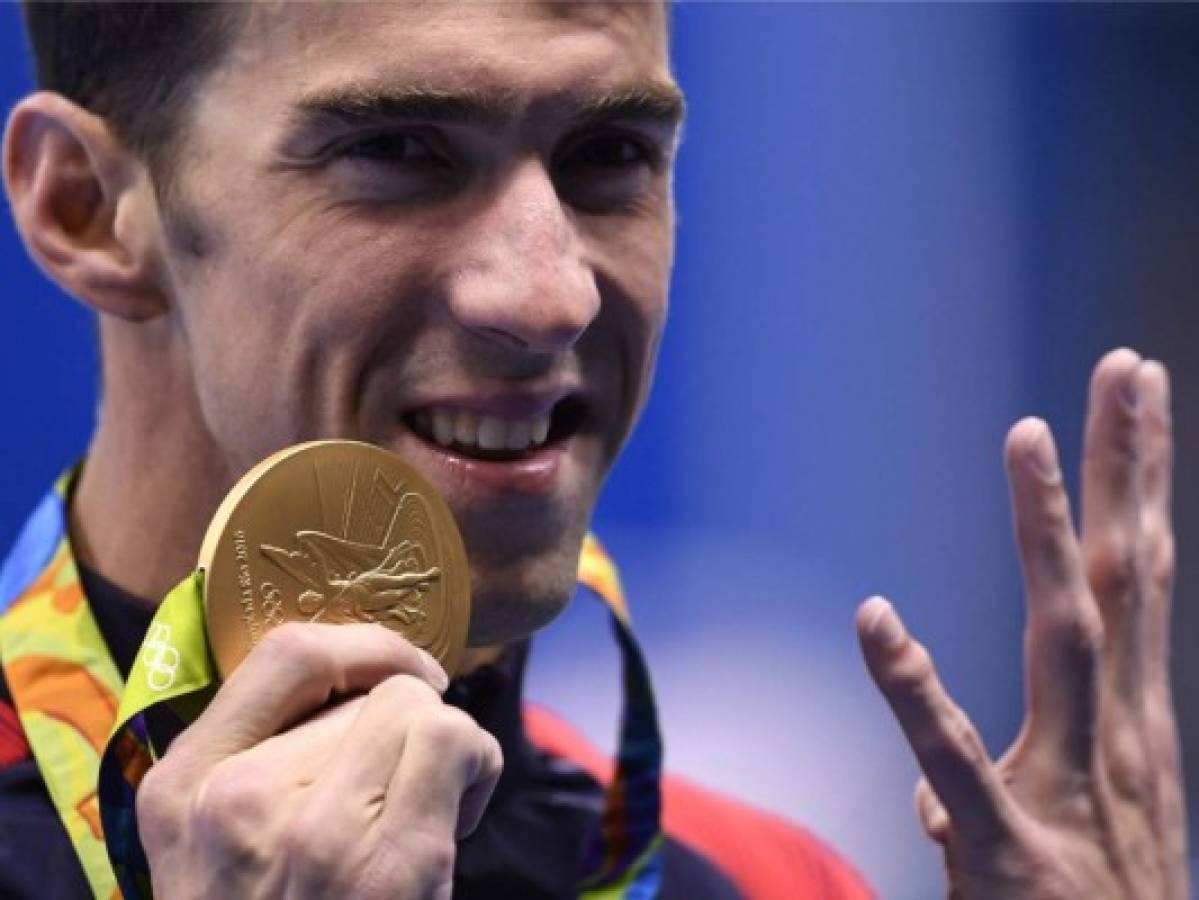 Phelps rompe en los Juegos Olímpicos de Rio-2016, un récord impuesto hace dos milenios