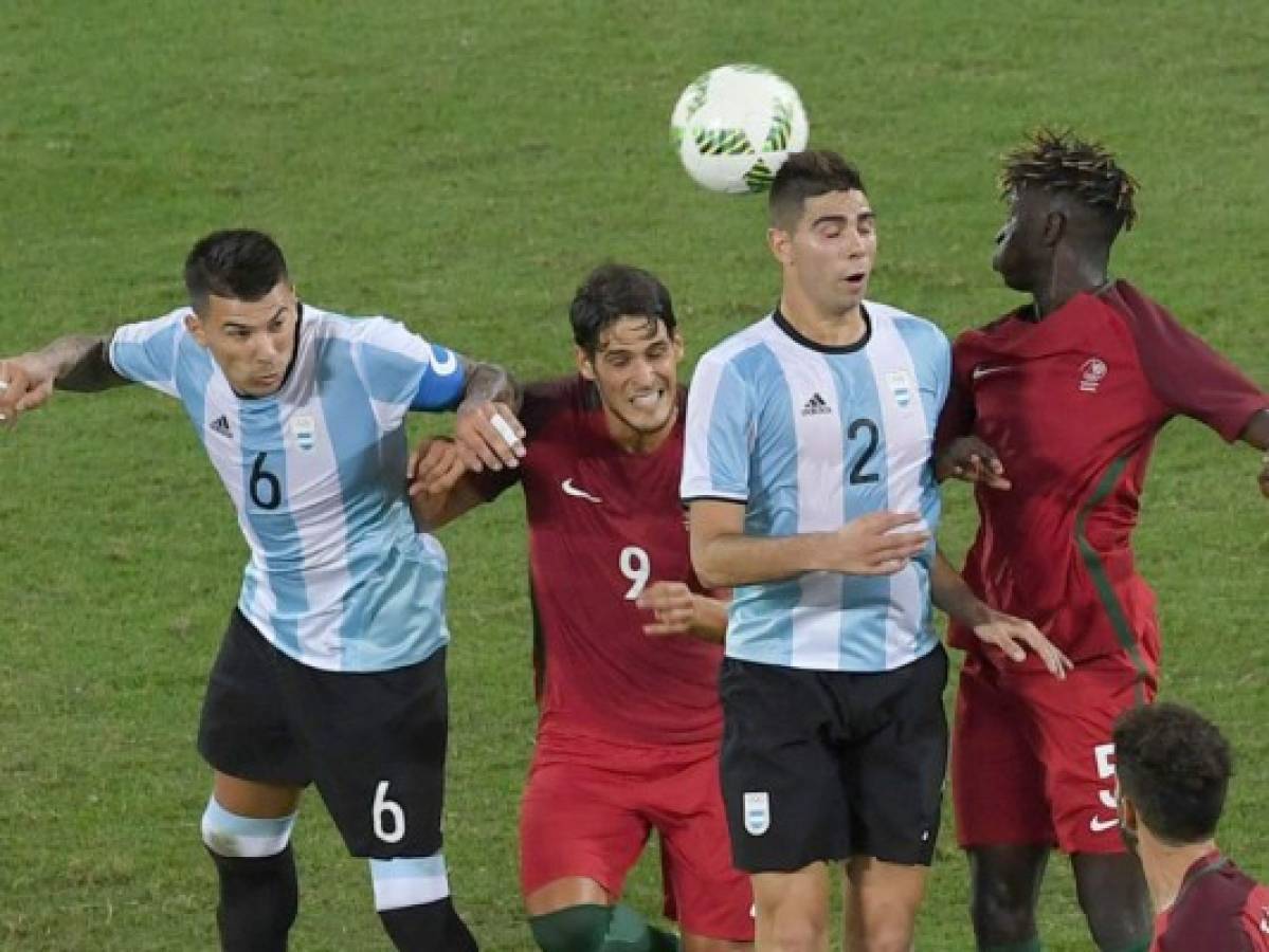 Argentina cae 0-2 con Portugal en debut en fútbol de Rio