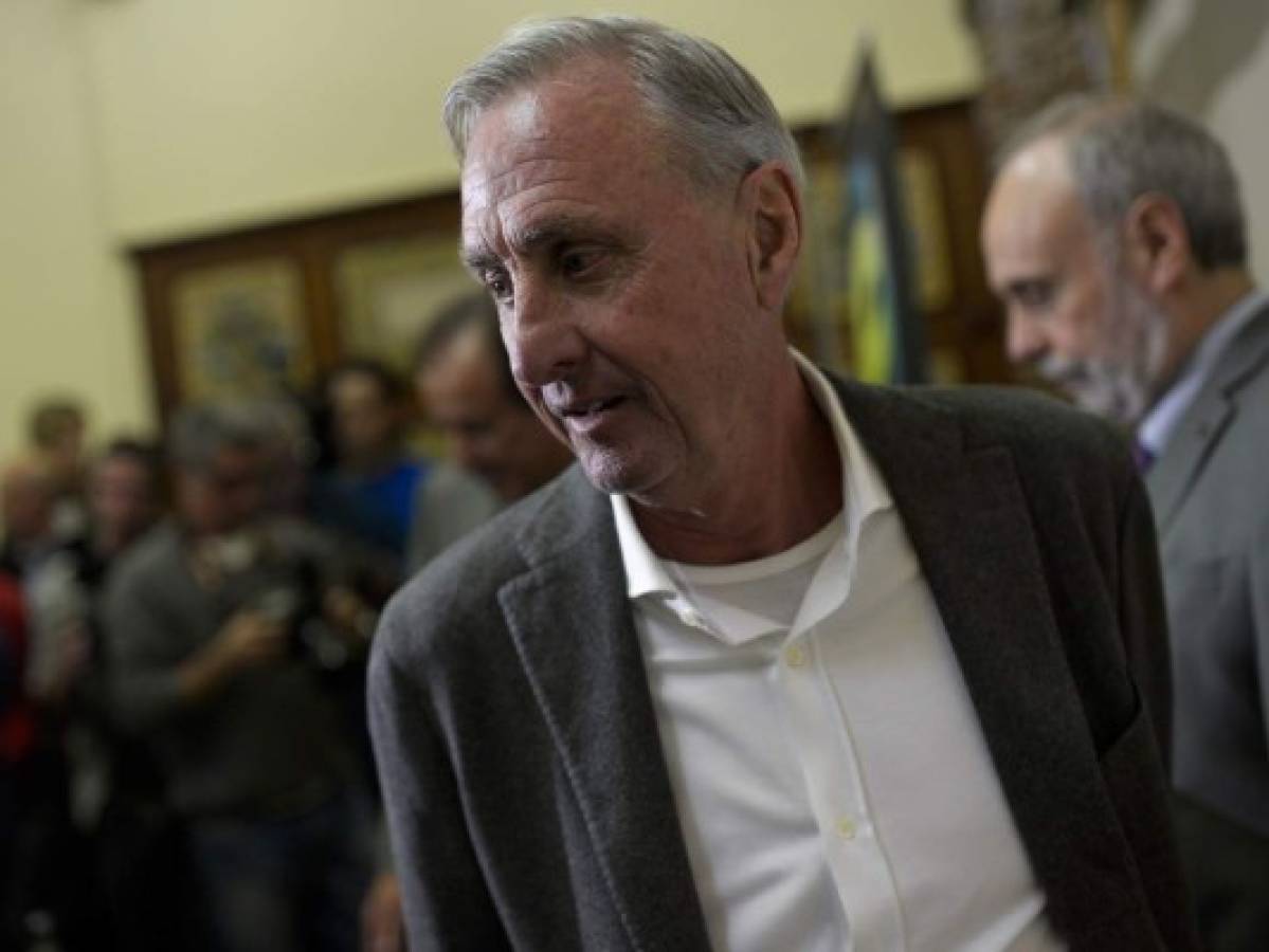 'Ganaré la batalla al cáncer', dice Johan Cruyff