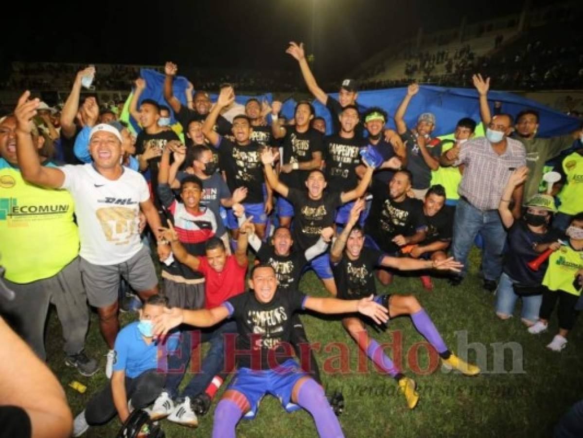 Olancho FC campeón del Apertura 2021 de la Liga de Ascenso