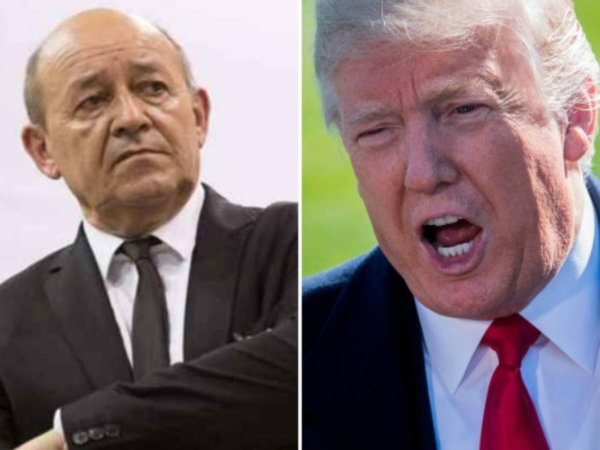 Ministro francés pide a Donald Trump no interferir en la política interna de Francia