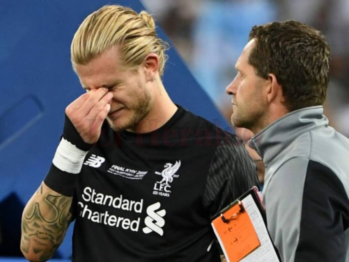 Lotus Karius tras perder la final: Lo siento mucho, no sé que pasó