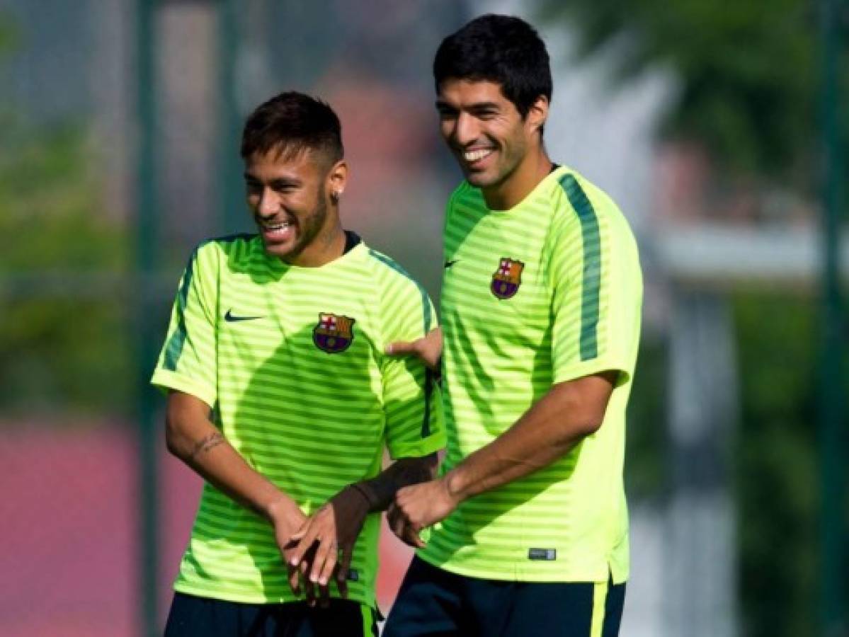 El tierno mensaje de Neymar a Luis Suarez por su cumpleaños