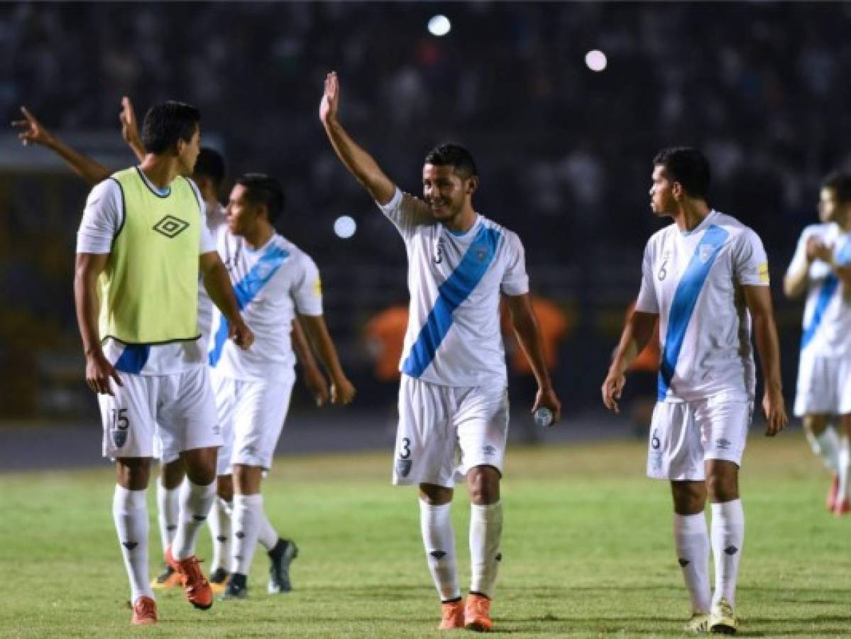 Guatemala venció 2-0 a Estados Unidos en Grupo C de clasificatoria de Concacaf