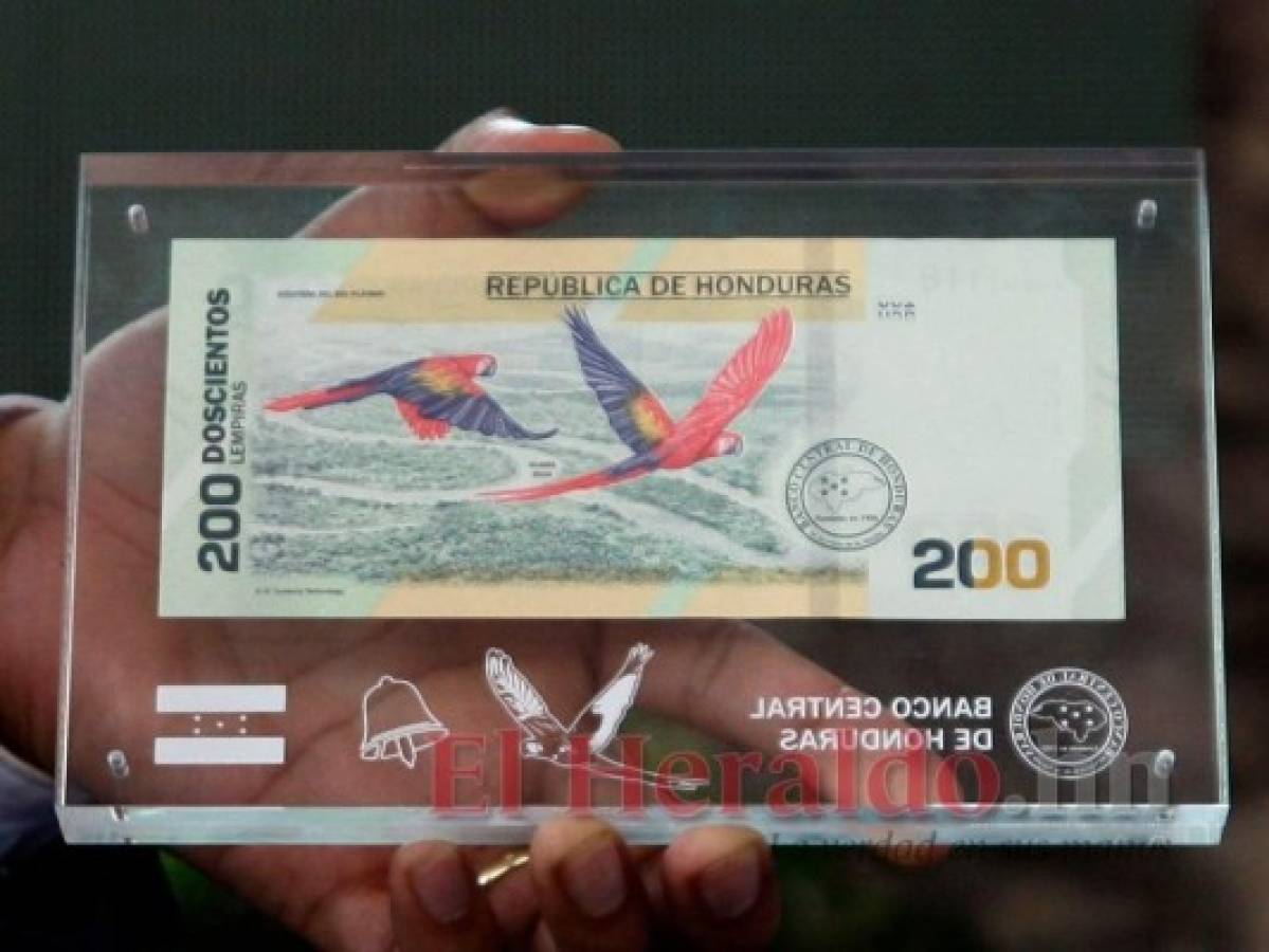 Billete de 200 lempiras circulará a partir de este miércoles en el territorio nacional