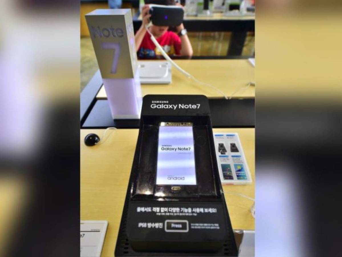 Los problemas del Galaxy Note 7 hunden a Samsung en la bolsa