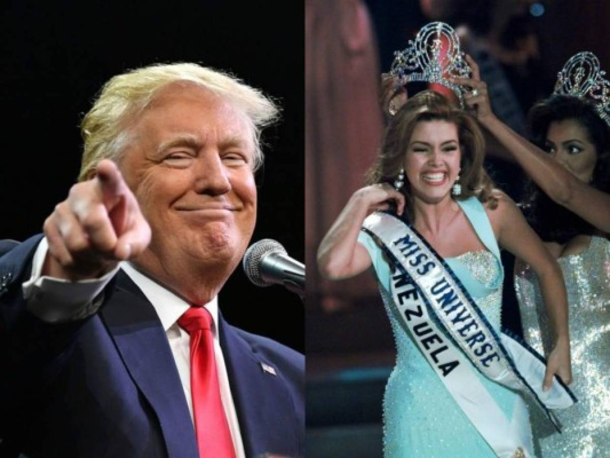 Donald Trump dice que él salvó el empleo de Alicia Machado