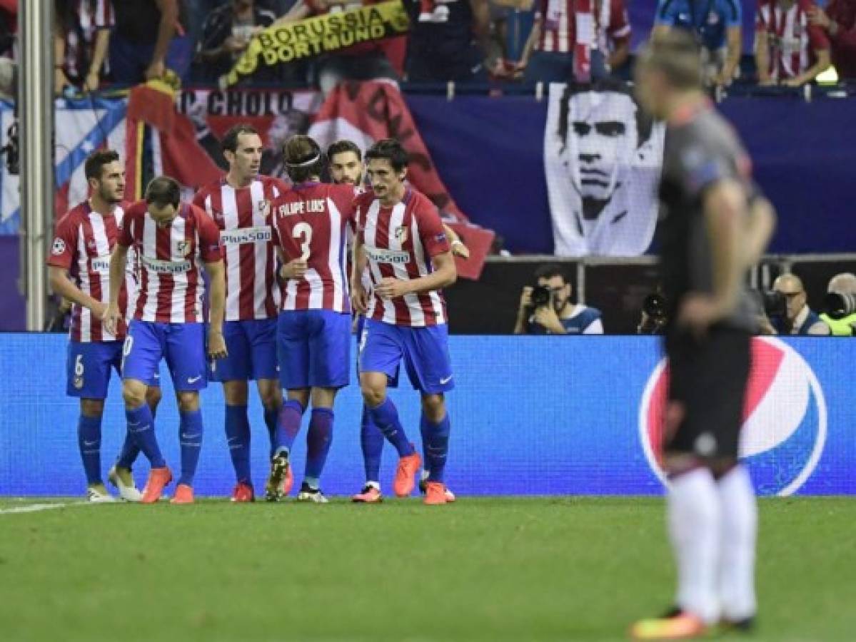 El Atlético de Madrid ganó 1-0 al Bayern de Múnich en 'Champions'