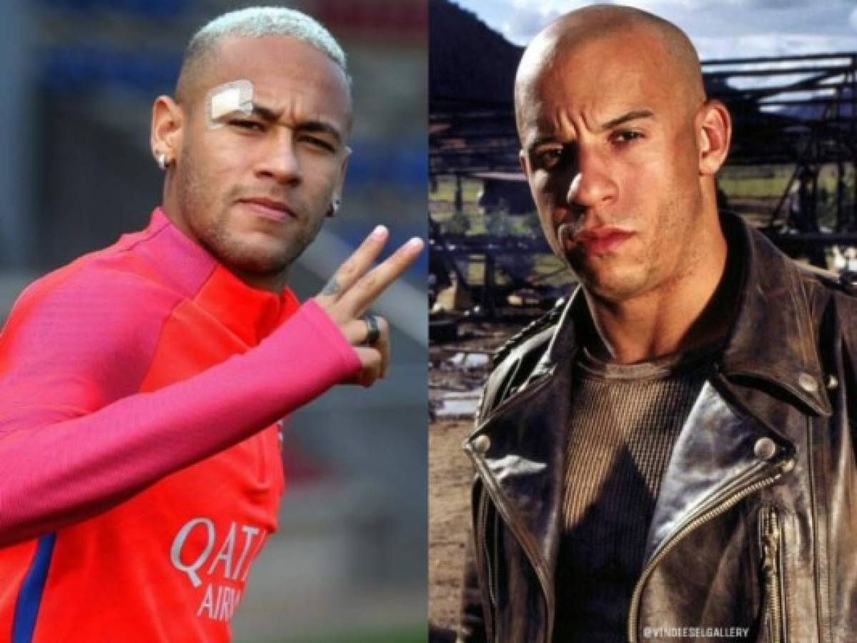 Neymar será una nueva estrella de Hollywood al lado de Vin Diesel