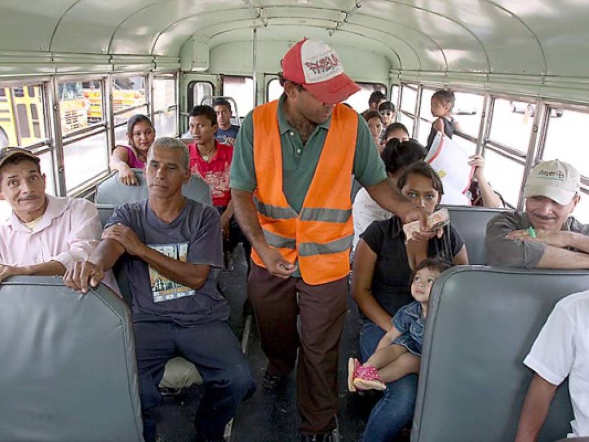 Valor del pasaje a partir de mañana será de nueve lempiras, según transportistas