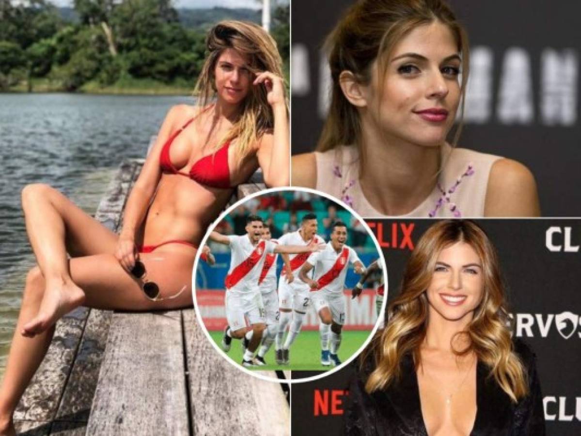 Ella es Stephanie Cayo, la actriz de Club de Cuervos que besará al jugador  peruano que elimine a Chile en Copa América