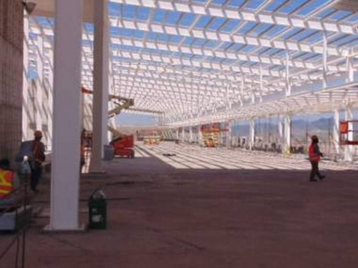 Avance de 40.6% tienen obras de aeropuerto de Palmerola