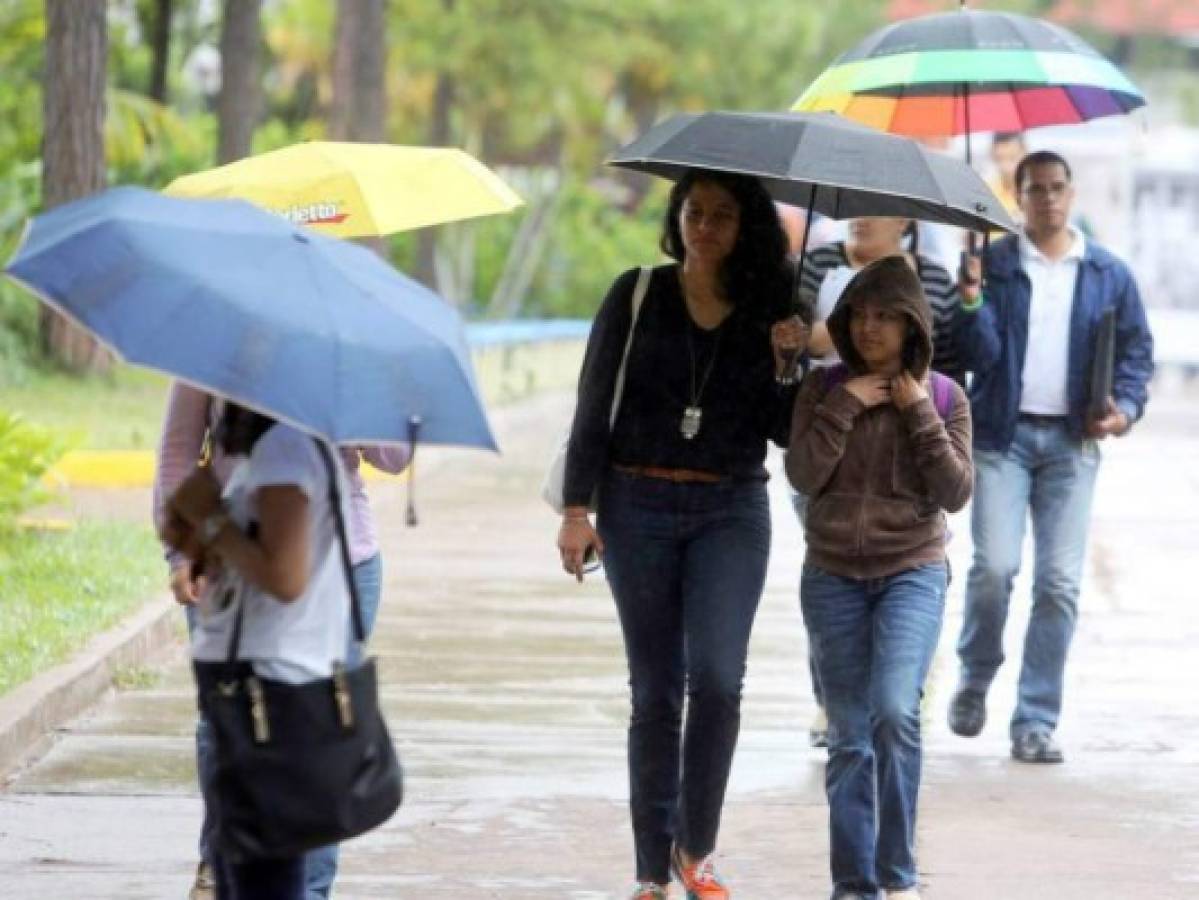 Masa de aire frío dejará lluvias y bajas temperaturas en el territorio hondureño