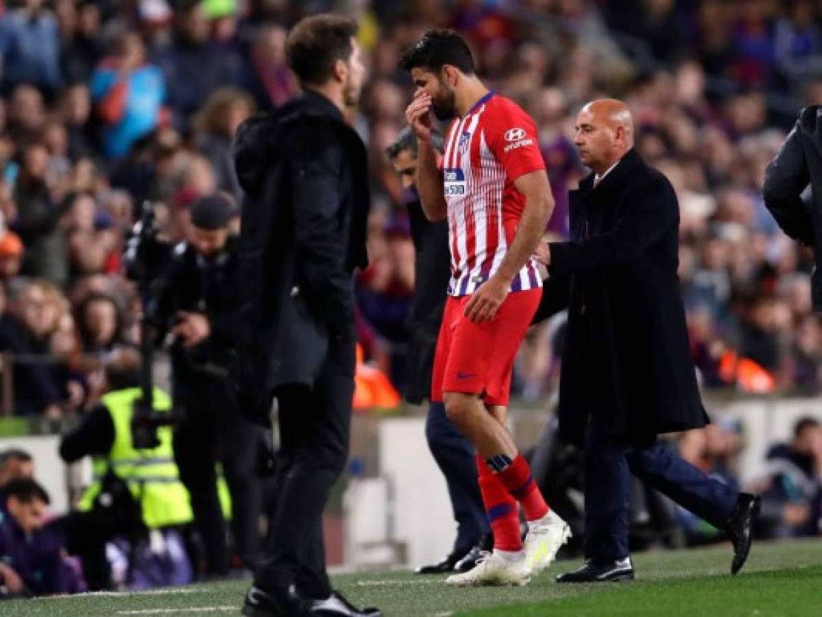 Atlético de Madrid: Diego Simeone apoya a Costa tras perderse entrenamiento