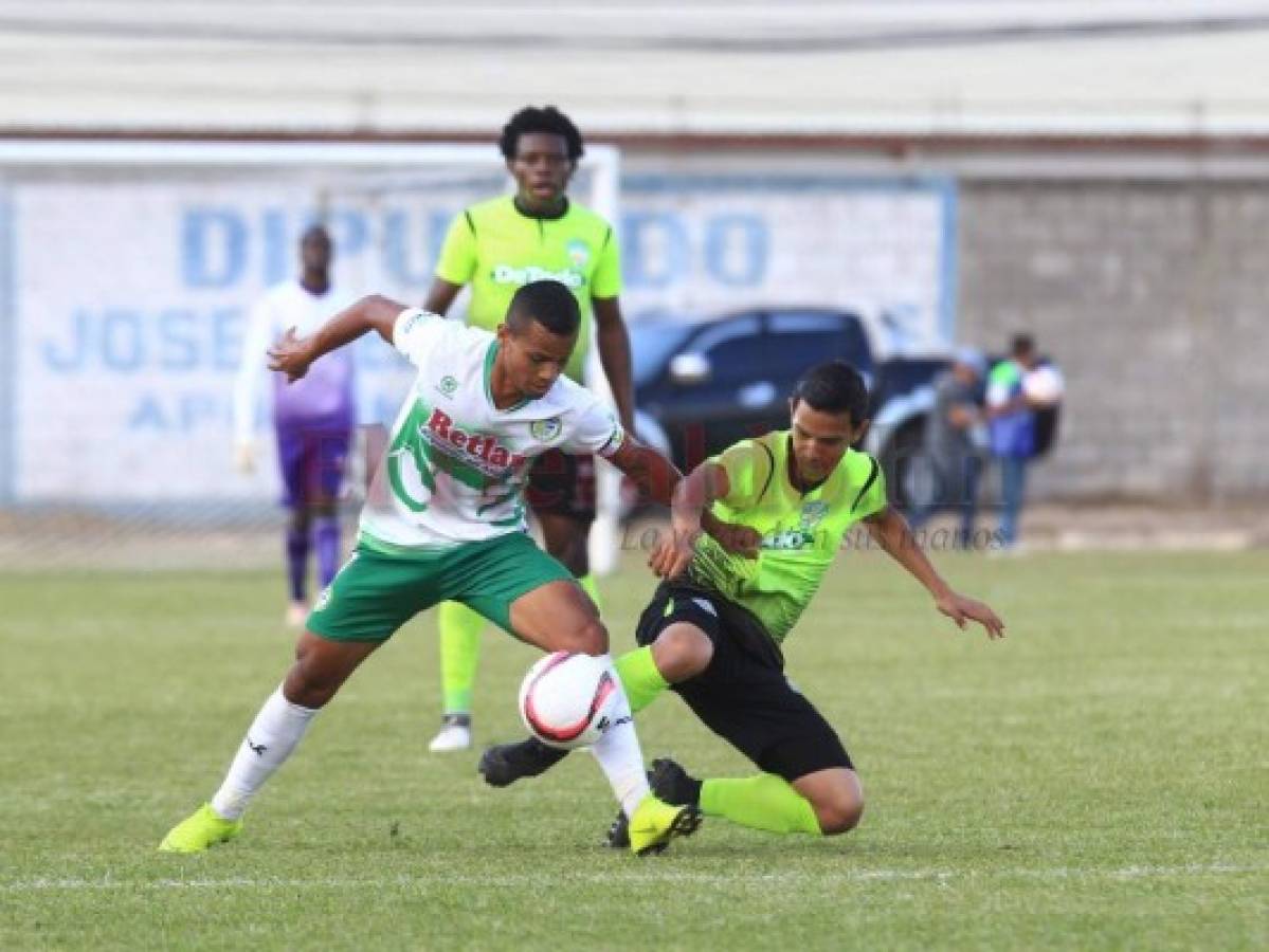 Real de Minas y Juticalpa empatan 1-1 en el Marcelo Tinoco de Danlí