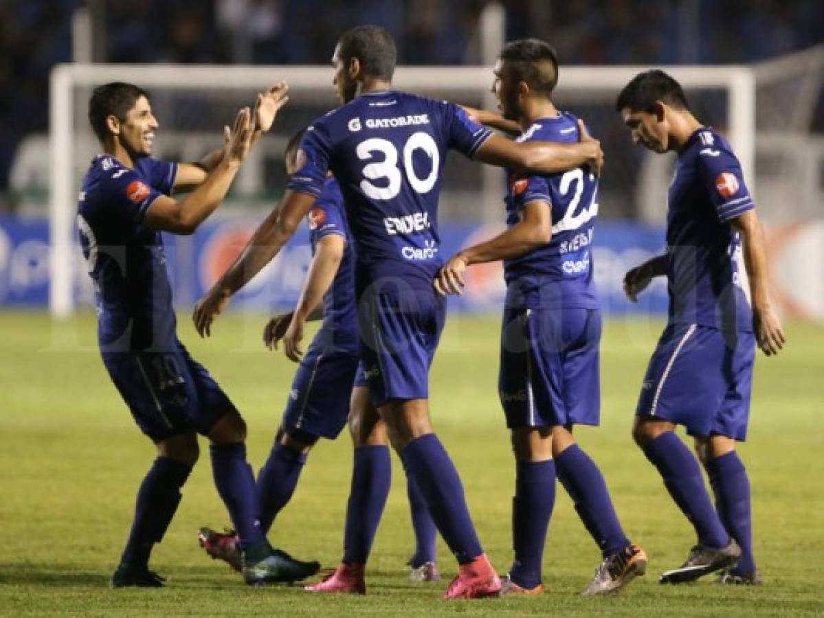 Motagua venció a Olimpia y el Superclásico se pintó de Azul en el estadio Nacional