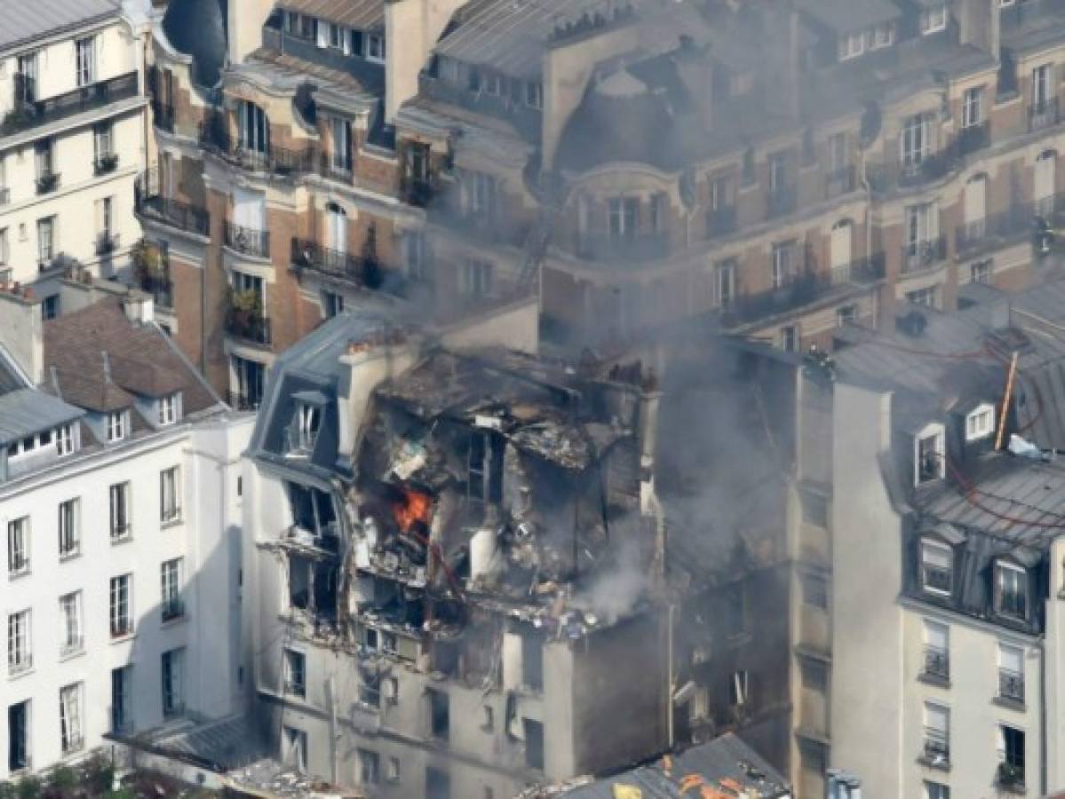 Fuerte explosión en París deja cinco heridos