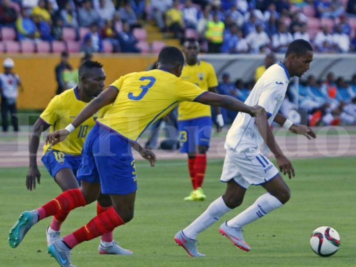 Amistoso de la Selección de Honduras ante Ecuador vuelve a tomar vida