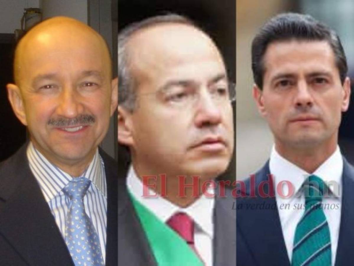 Investigan las cuentas de expresidentes mexicanos Salinas, Calderón y Peña Nieto