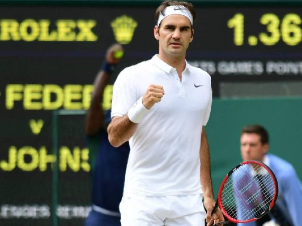 Federer, Murray y Serena clasifican a los cuartos de final de Wimbledon