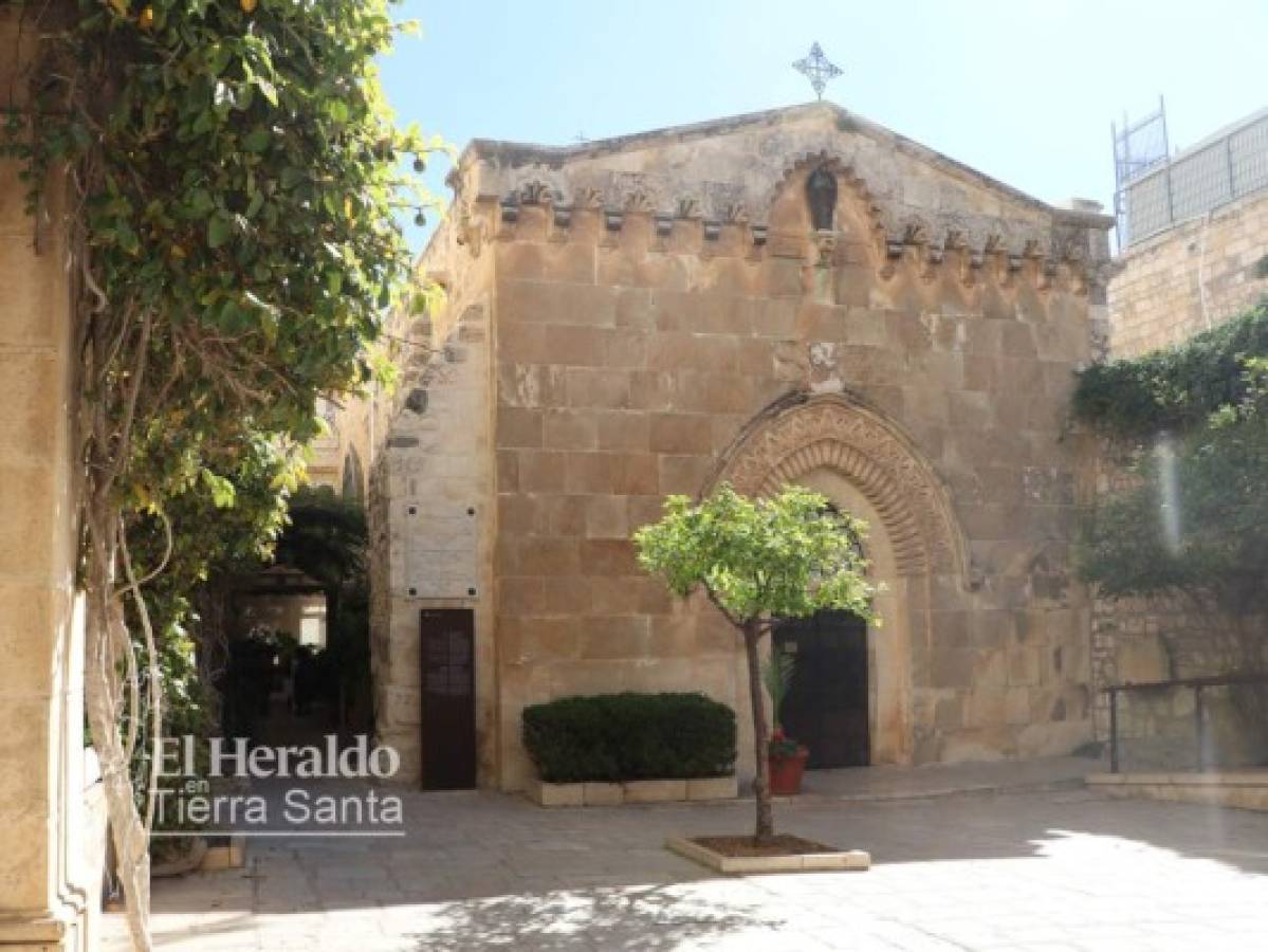 Iglesia de La Flagelación donde Cristo es juzgado y condenado a muerte. Foto: EL HERALDO