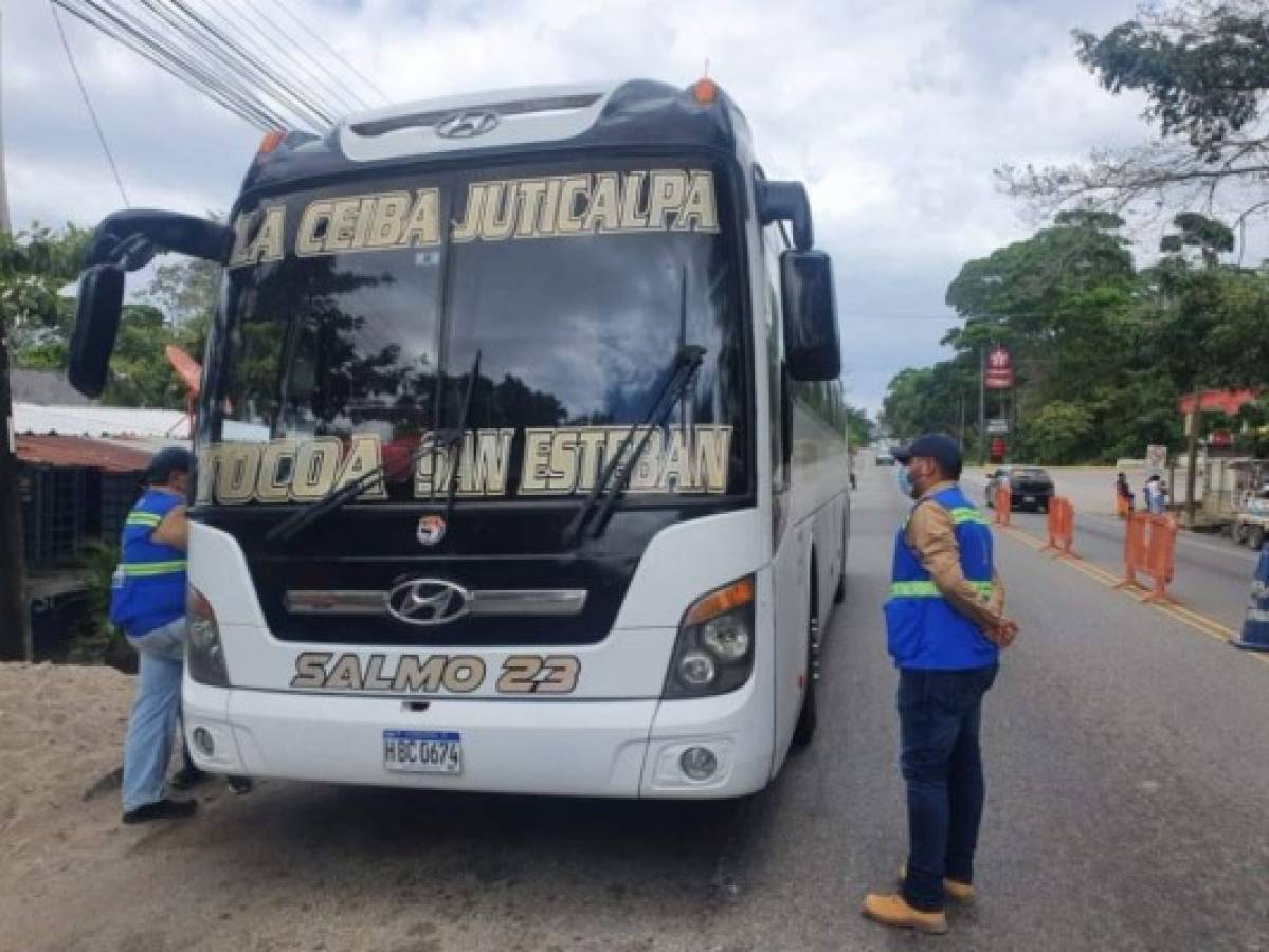 Nueve unidades de transporte decomisadas y 191 sanciones en esta Semana Santa  